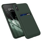 Husa Kwmobile pentru Apple iPhone XS, Silicon, Verde, 55120.80 fotografia produsului