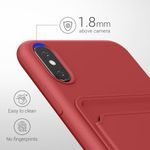 Husa Kwmobile pentru Apple iPhone XS, Silicon, Rosu, 55120.09 fotografia produsului View 3 S