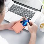 Husa Kwmobile pentru Apple iPhone 11, Silicon, Roz, 55114.199 fotografia produsului View 4 S