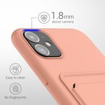 Husa Kwmobile pentru Apple iPhone 11, Silicon, Roz, 55114.199 fotografia produsului View 3 S