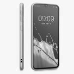 Husa Kwmobile pentru Samsung Galaxy A40, Silicon, Gri, 48546.67 fotografia produsului View 4 S