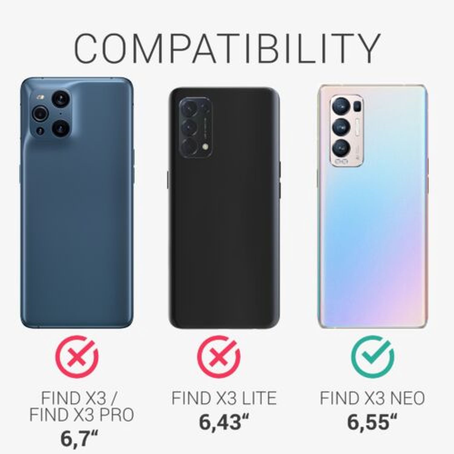 Husa pentru Oppo Find X3 Neo, Silicon, Albastru, 55200.130 fotografia produsului View 6 L