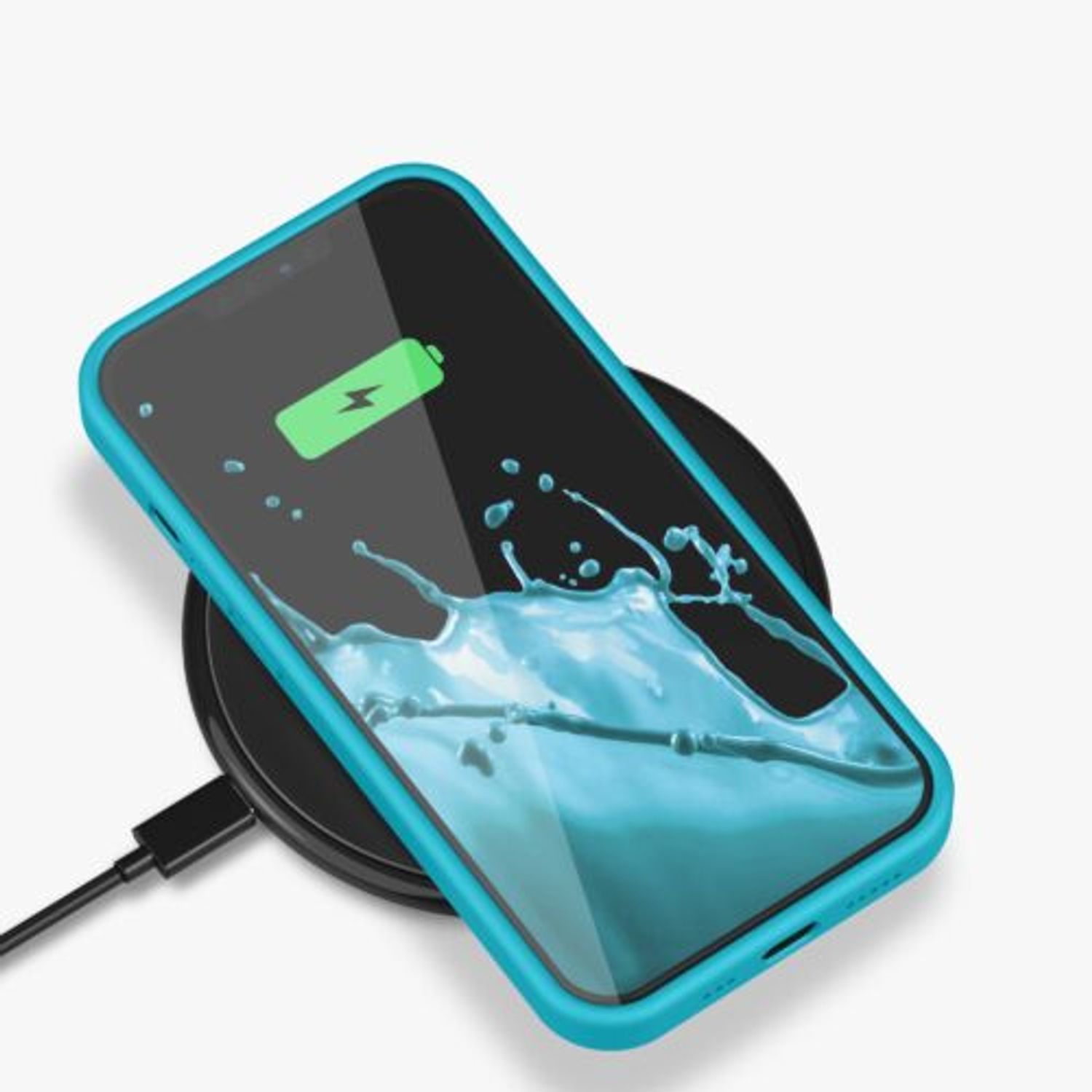 Husa Kwmobile pentru Apple iPhone 13 Pro, Silicon, Albastru, 55880.205 fotografia produsului View 10 L