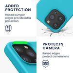 Husa Kwmobile pentru Apple iPhone 13 Pro, Silicon, Albastru, 55880.205 fotografia produsului View 3 S