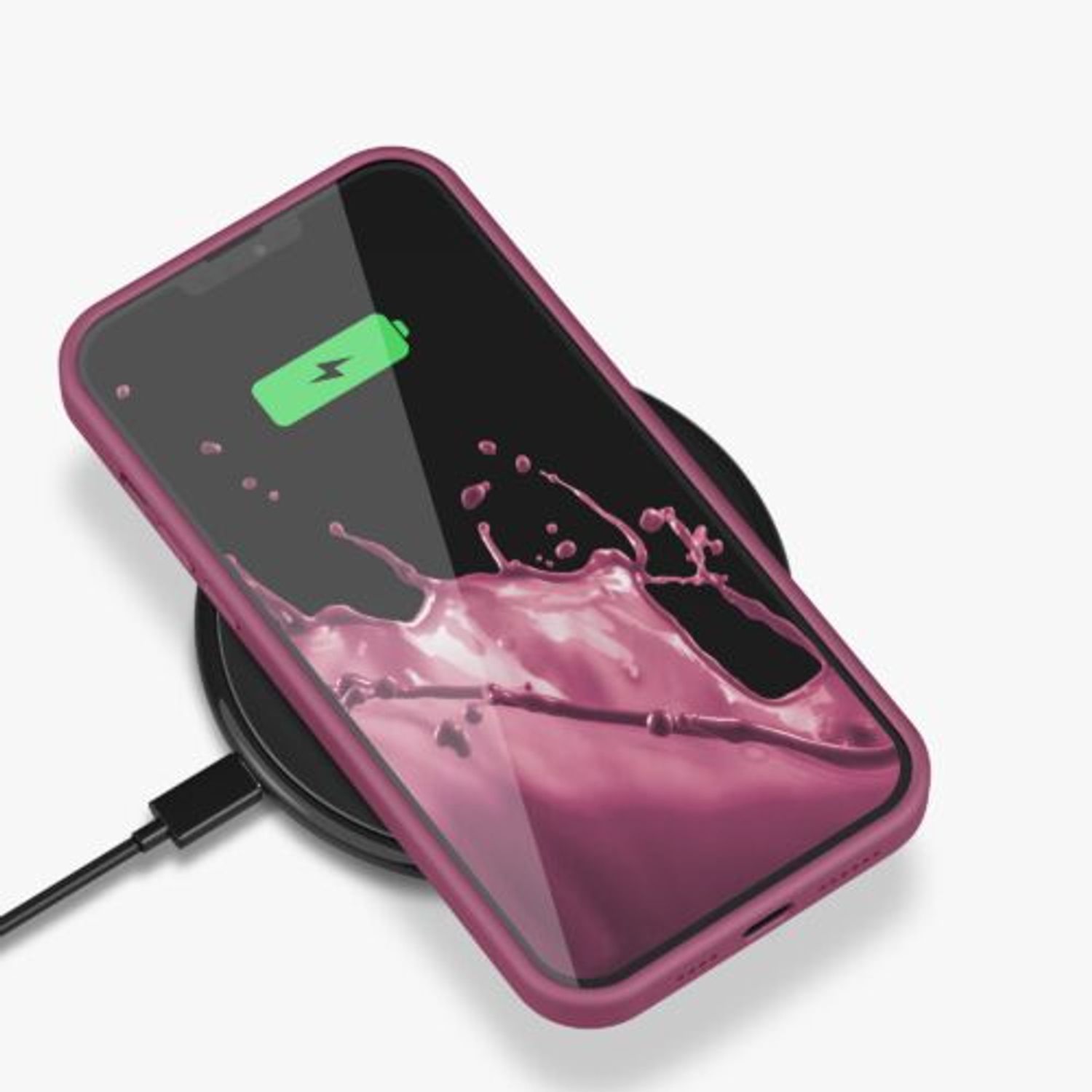 Husa Kwmobile pentru Apple iPhone 13 Pro Max, Silicon, Violet, 55881.167 fotografia produsului View 10 L