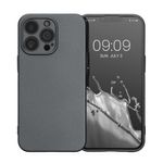 Husa Kwmobile pentru Apple iPhone 13 Pro, Silicon, Gri, 57516.232 fotografia produsului