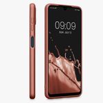 Husa Kwmobile pentru Samsung Galaxy M22, Silicon, Rose Gold, 56278.211 fotografia produsului View 4 S