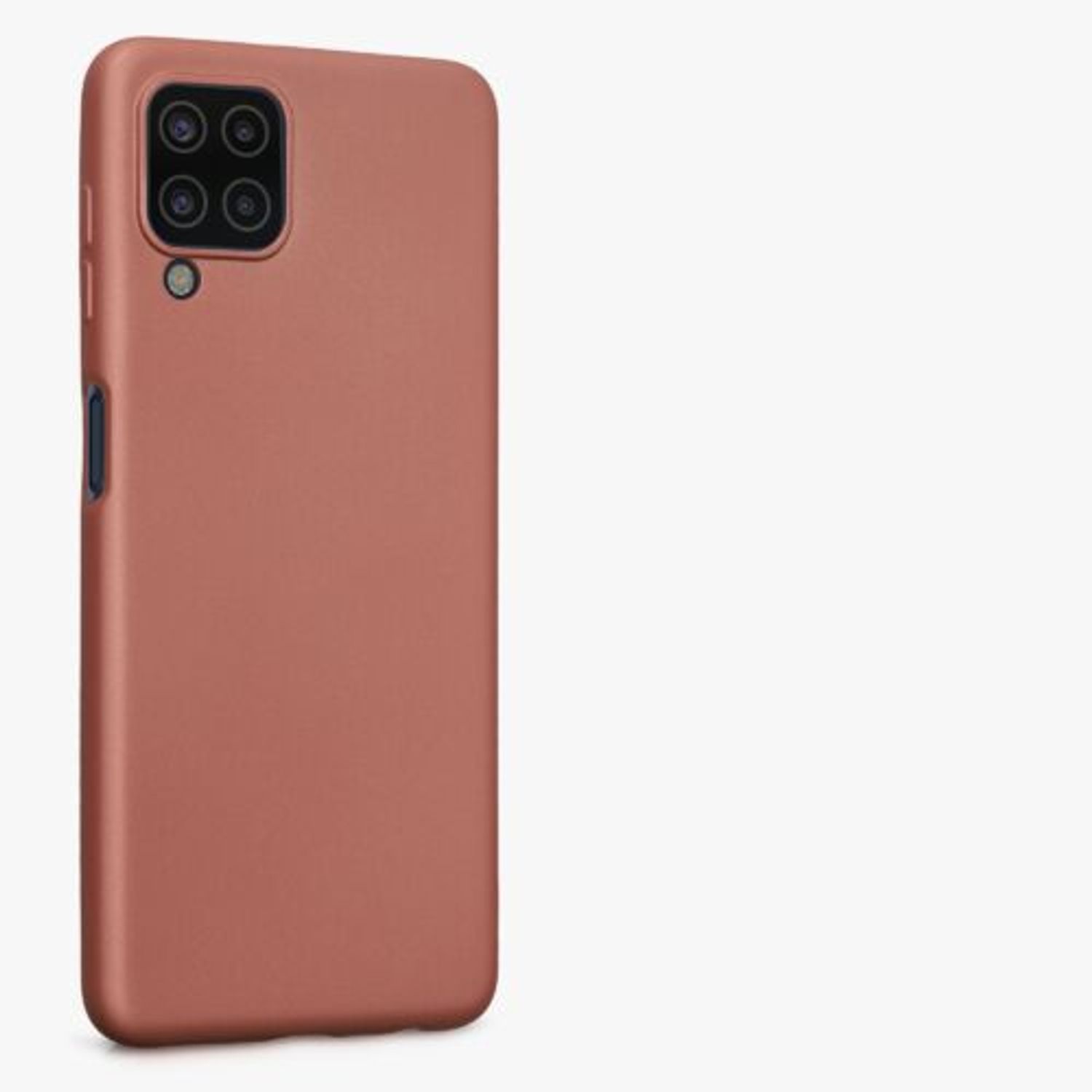 Husa Kwmobile pentru Samsung Galaxy M22, Silicon, Rose Gold, 56278.211 fotografia produsului View 7 L
