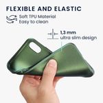 Husa Kwmobile pentru Apple iPhone X/iPhone XS, Silicon, Verde, 57510.233 fotografia produsului View 2 S