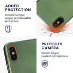 Husa Kwmobile pentru Apple iPhone X/iPhone XS, Silicon, Verde, 57510.233 fotografia produsului View 3 S