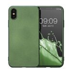 Husa Kwmobile pentru Apple iPhone X/iPhone XS, Silicon, Verde, 57510.233 fotografia produsului