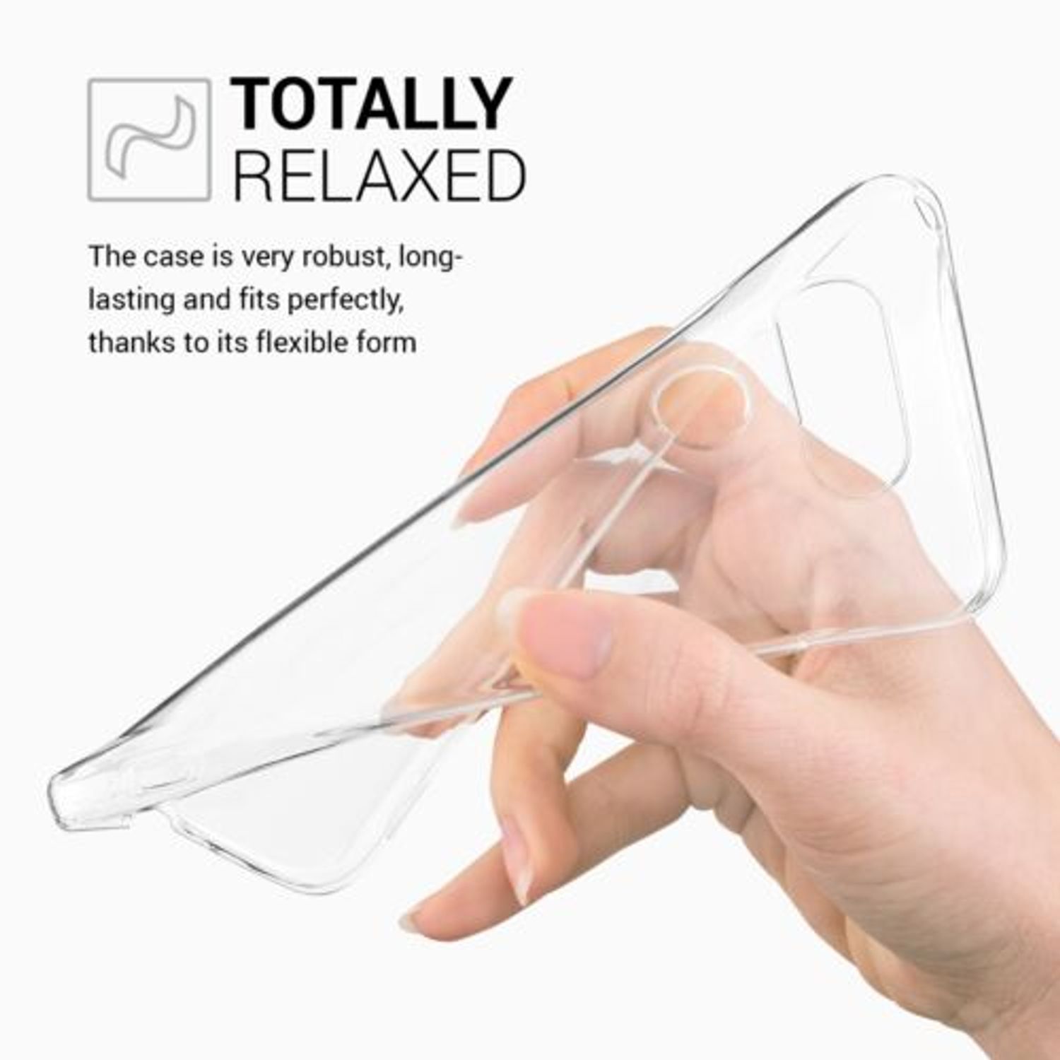 Husa pentru LG G5, Silicon, Transparent, 37164.03 fotografia produsului View 3 L