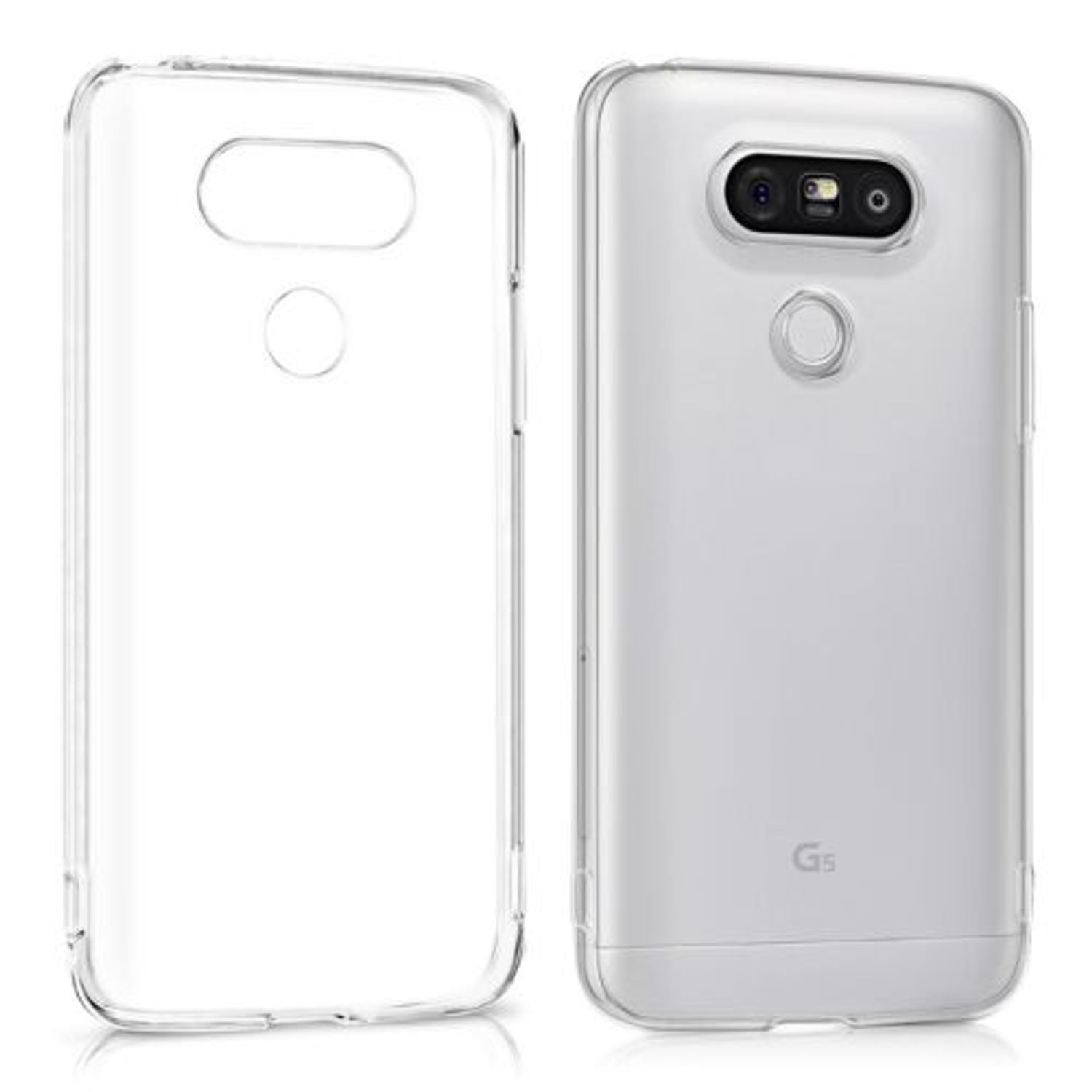 Husa pentru LG G5, Silicon, Transparent, 37164.03 fotografia produsului
