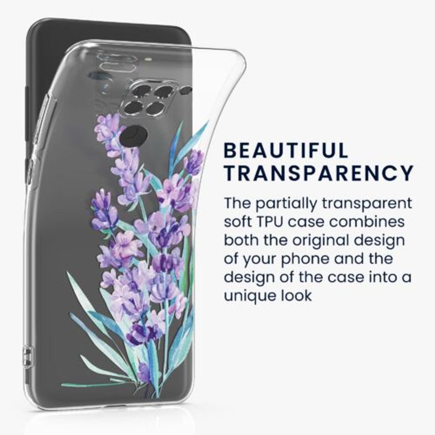 Husa Kwmobile pentru Xiaomi Redmi Note 9, Silicon, Multicolor, 52442.05 fotografia produsului View 2 L