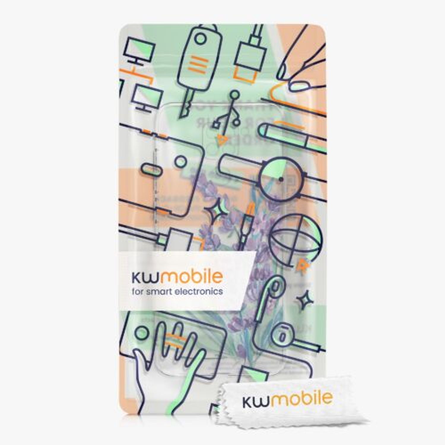 Husa Kwmobile pentru Xiaomi Redmi Note 9, Silicon, Multicolor, 52442.05 fotografia produsului View 4 L