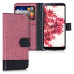 Husa pentru LG G6, Textil, Roz, 41017.10 fotografia produsului