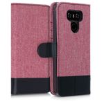 Husa pentru LG G6, Textil, Roz, 41017.10 fotografia produsului View 4 S