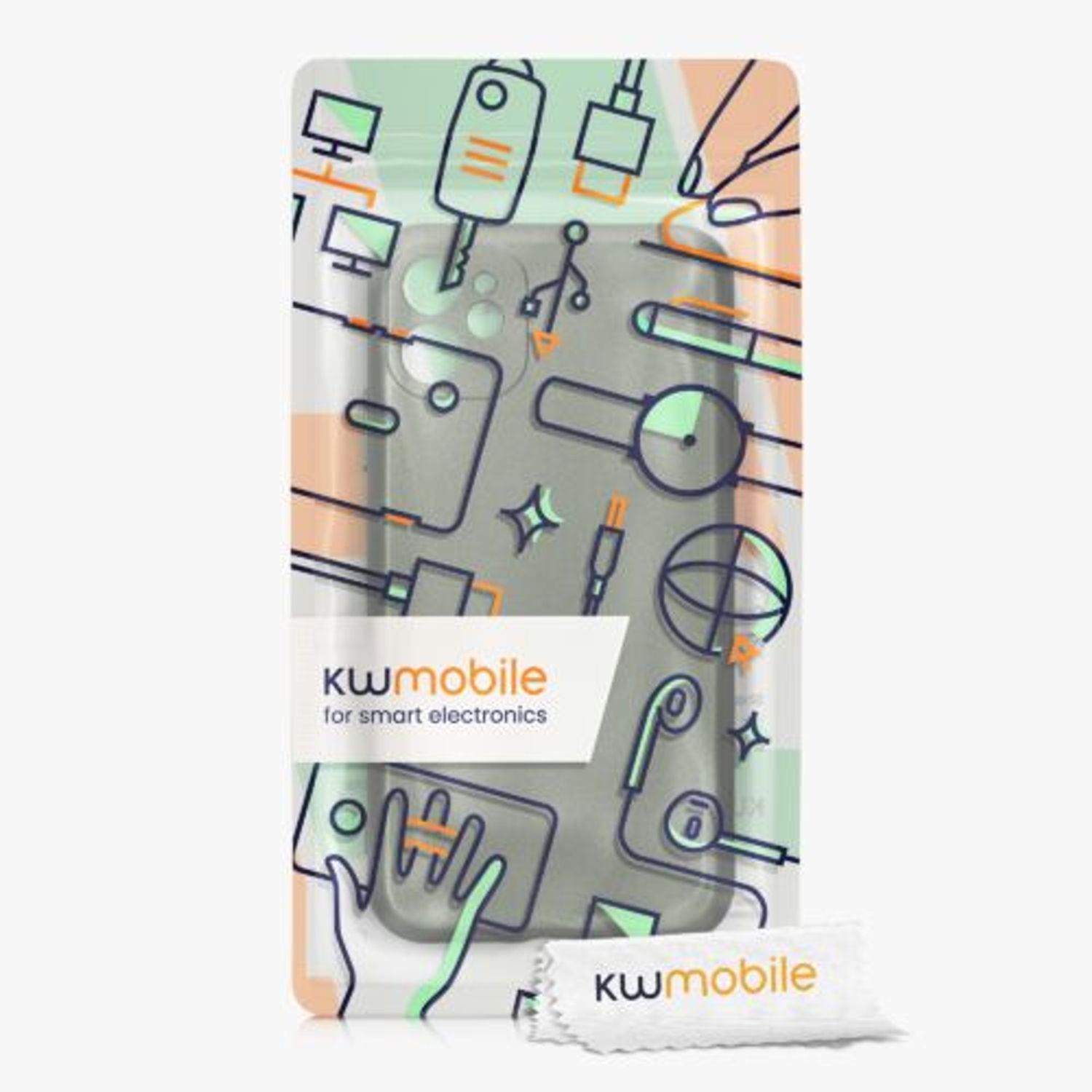 Husa Kwmobile pentru Apple iPhone 11, Silicon, Verde, 57512.233 fotografia produsului View 7 L