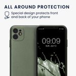 Husa Kwmobile pentru Apple iPhone 11, Silicon, Verde, 57512.233 fotografia produsului View 6 S