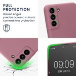 Husa Kwmobile pentru Samsung Galaxy S21 FE, Silicon, Violet, 57564.167 fotografia produsului View 6 S