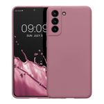 Husa Kwmobile pentru Samsung Galaxy S21 FE, Silicon, Violet, 57564.167 fotografia produsului