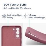 Husa Kwmobile pentru Samsung Galaxy S21 FE, Silicon, Violet, 57564.167 fotografia produsului View 5 S