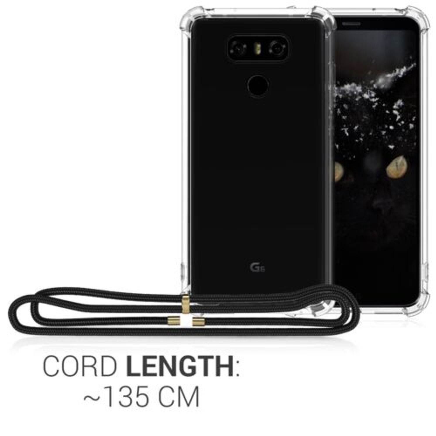 Husa pentru LG G6, Silicon, Transparent, 51835.03 fotografia produsului View 10 L
