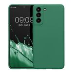 Husa Kwmobile pentru Samsung Galaxy S21 FE, Silicon, Verde, 57564.227 fotografia produsului