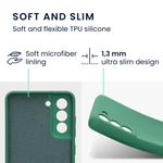 Husa Kwmobile pentru Samsung Galaxy S21 FE, Silicon, Verde, 57564.227 fotografia produsului View 2 S