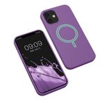 Husa Kwmobile pentru Apple iPhone 12 Mini, Silicon, Mov, 56555.212 fotografia produsului