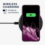 Husa Kwmobile pentru Samsung Galaxy S21 FE, Silicon, Violet, 57564.187 fotografia produsului View 6 S