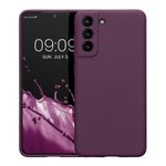 Husa Kwmobile pentru Samsung Galaxy S21 FE, Silicon, Violet, 57564.187 fotografia produsului