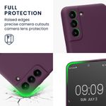 Husa Kwmobile pentru Samsung Galaxy S21 FE, Silicon, Violet, 57564.187 fotografia produsului View 3 S