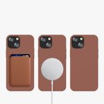 Husa Kwmobile pentru Apple iPhone 13 Mini, Silicon, Maro, 56558.203 fotografia produsului View 10 S