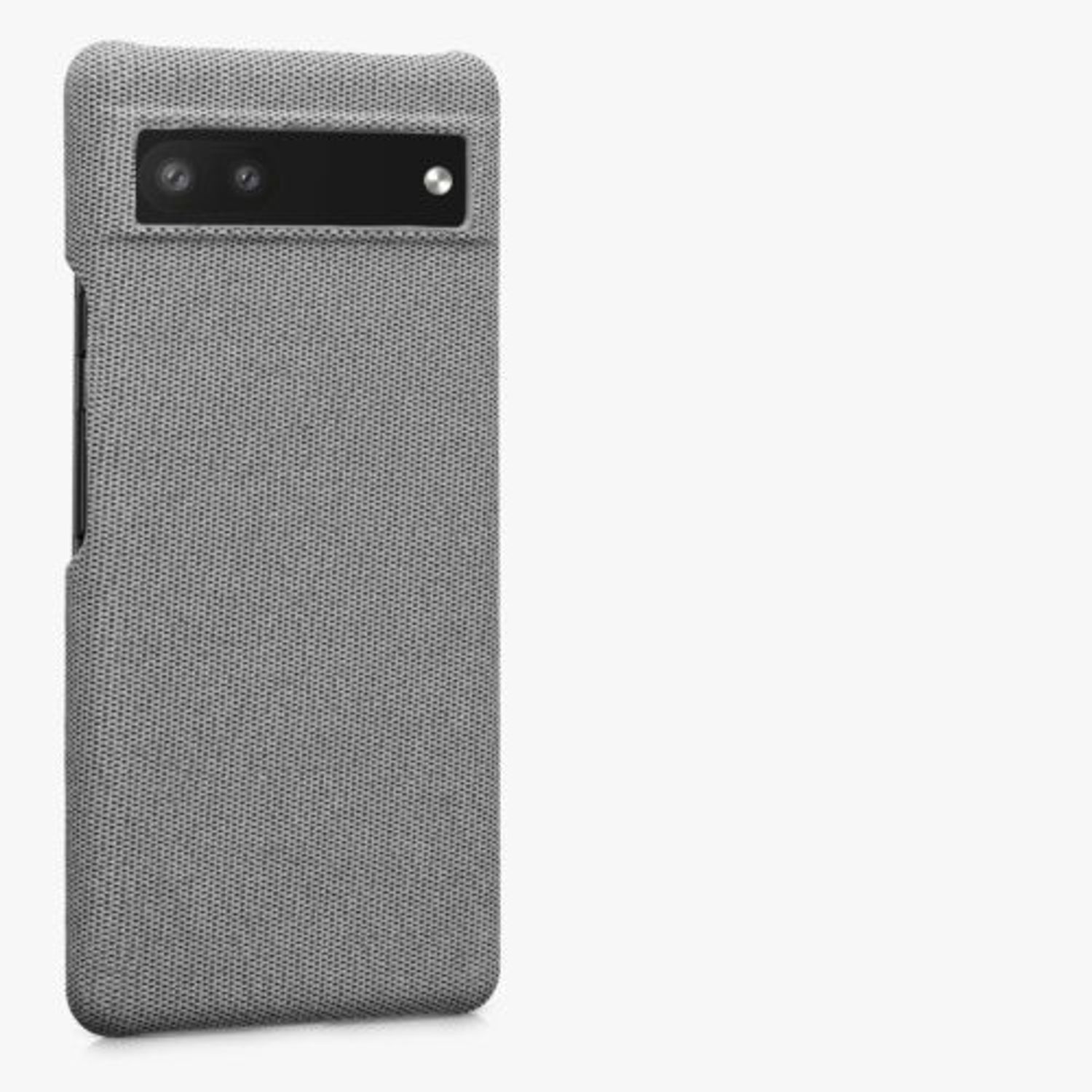 Husa Kwmobile pentru Google Pixel 6a, Textil, Gri, 57794.25 fotografia produsului View 7 L