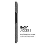 Husa Kwmobile pentru Google Pixel 6 Pro, Textil, Gri, 57796.22 fotografia produsului View 6 S