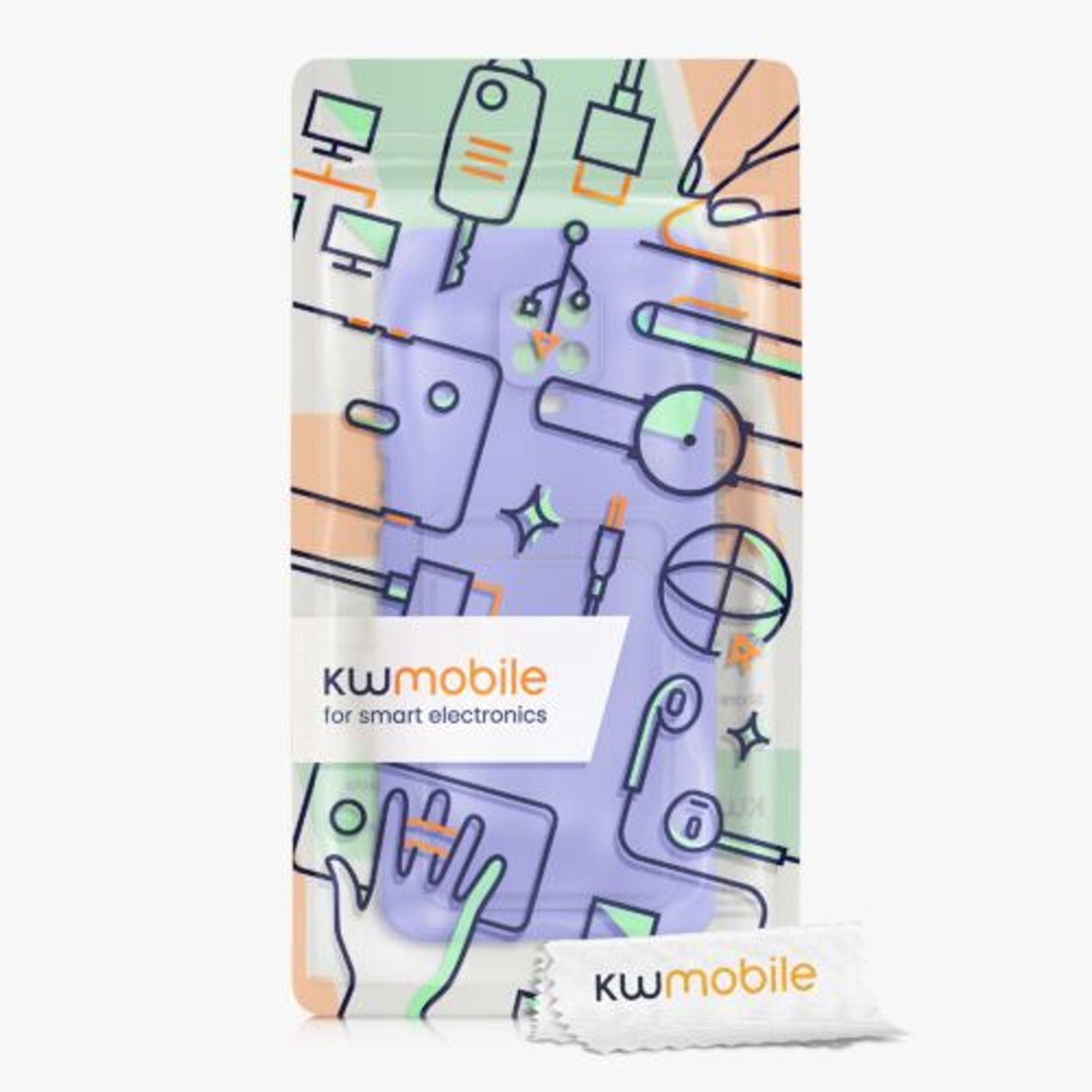 Husa Kwmobile pentru Xiaomi Redmi Note 9S/Redmi Note 9 Pro/Redmi Note 9 Pro Max, Silicon, Albastru, 56948.108 fotografia produsului View 7 L