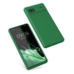 Husa Kwmobile pentru Google Pixel 6a, Silicon, Verde, 57815.227 fotografia produsului