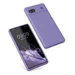 Husa Kwmobile pentru Google Pixel 6a, Silicon, Mov, 57815.222 fotografia produsului