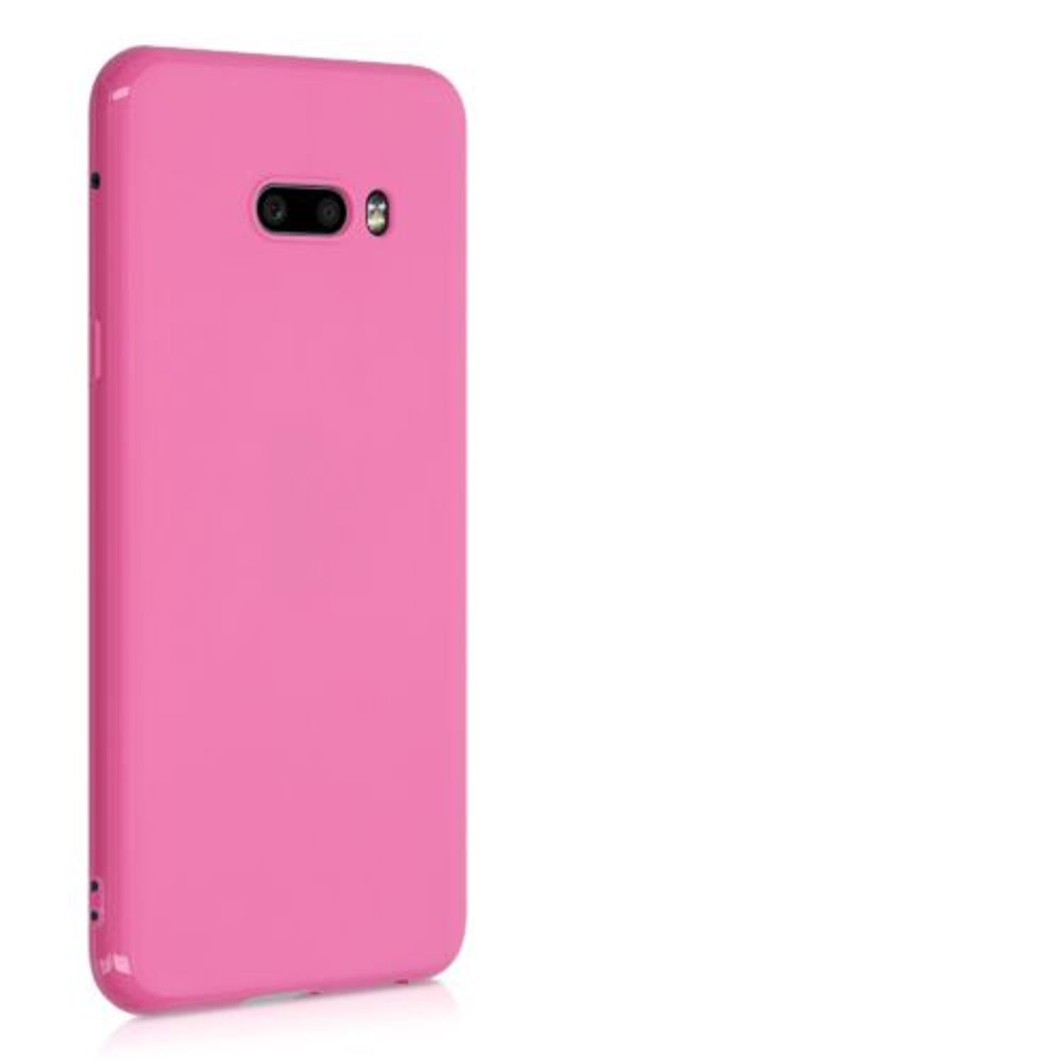 Husa pentru LG G8s ThinQ, Silicon, Roz, 50831.163 fotografia produsului View 8 L