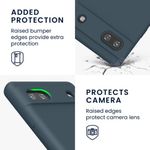 Husa Kwmobile pentru Google Pixel 6a, Silicon, Albastru, 57815.202 fotografia produsului View 3 S