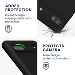 Husa Kwmobile pentru Google Pixel 6a, Silicon, Negru, 57815.01 fotografia produsului View 3 S