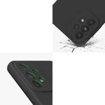 Husa Kwmobile pentru Samsung Galaxy A33 5G, Silicon, Negru, 57833.01 fotografia produsului View 7 S