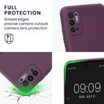 Husa Kwmobile pentru Xiaomi Redmi Note 10 5G, Silicon, Violet, 57816.187 fotografia produsului View 3 S