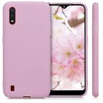 Husa pentru Samsung Galaxy A01, Silicon, Roz, 51372.52 fotografia produsului View 2 S