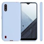 Husa pentru Samsung Galaxy A01, Silicon, Albastru, 51372.58 fotografia produsului View 2 S