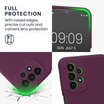 Husa Kwmobile pentru Samsung Galaxy A23, Silicon, Violet, 57829.187 fotografia produsului View 3 S