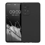 Husa Kwmobile pentru Samsung Galaxy A73 5G, Silicon, Negru, 57834.01 fotografia produsului