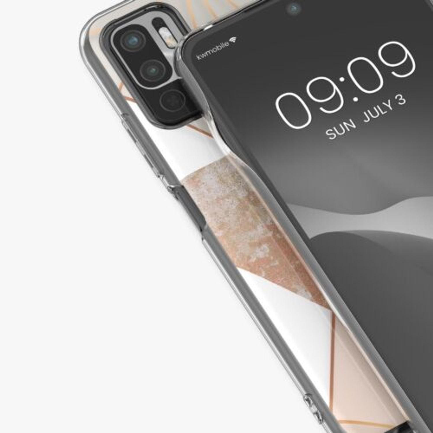 Husa Kwmobile pentru Xiaomi Redmi Note 10 5G, Silicon, Multicolor, 57091.03 fotografia produsului View 9 L
