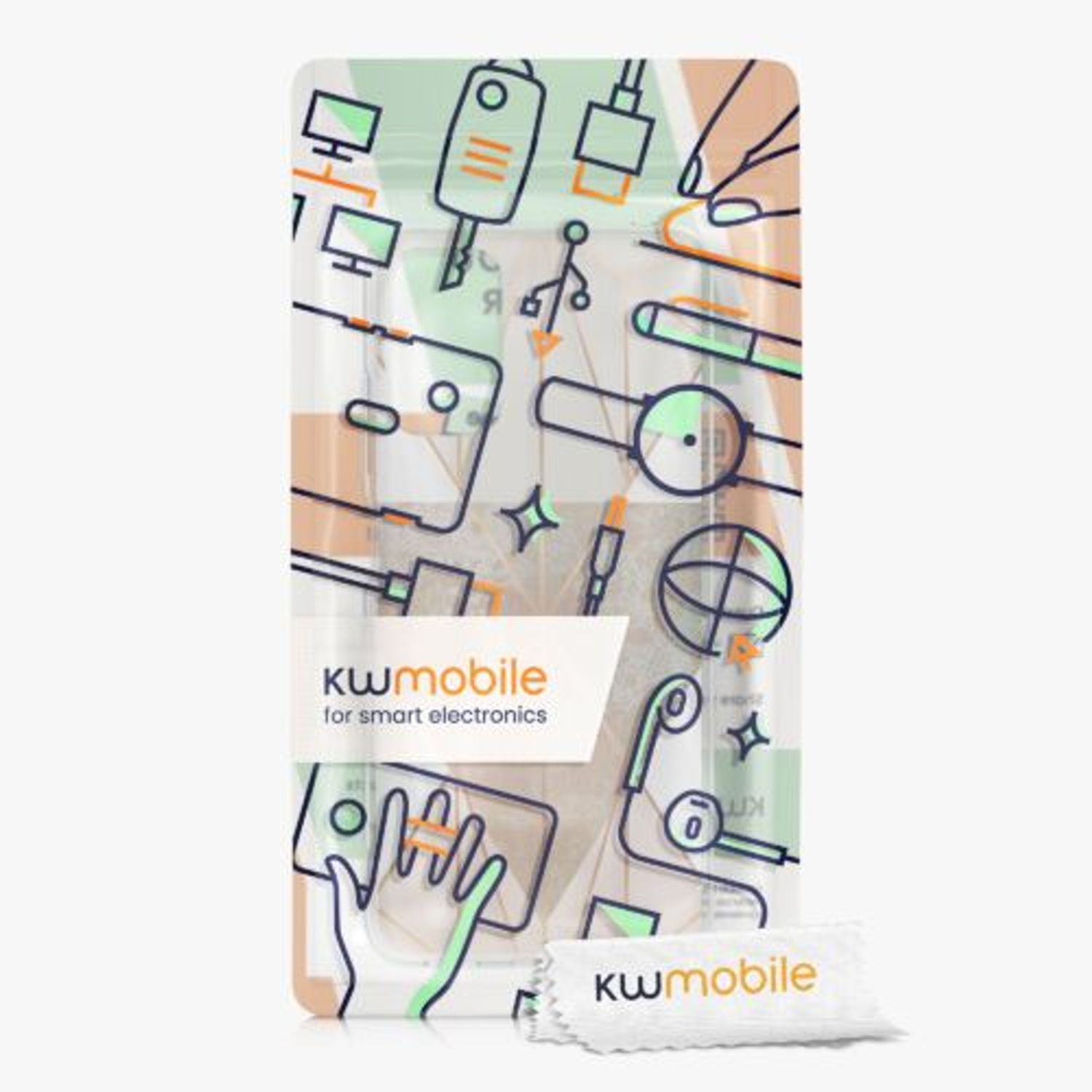 Husa Kwmobile pentru Xiaomi Redmi Note 10 5G, Silicon, Multicolor, 57091.03 fotografia produsului View 7 L